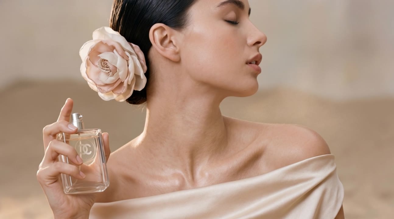 Chanel — Camellia — ai ad film by Vidhi Parmar