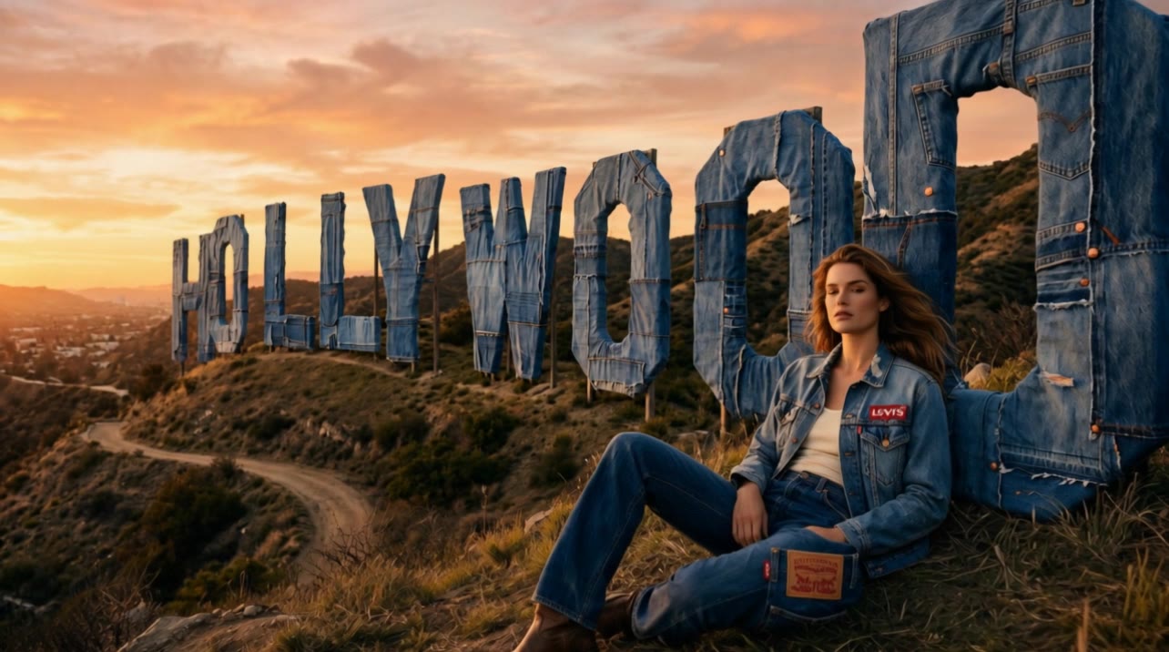 Levi’s — Denim Hollywood — ai ad film by Vidhi Parmar